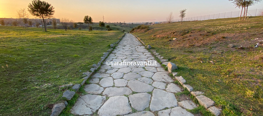 Via Collatina: l’antica strada affiora a Nuova Ponte di Nona